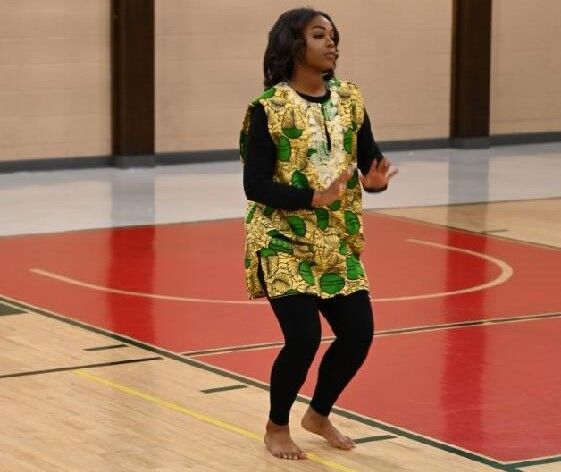 Miss Juneteenth traditional dance